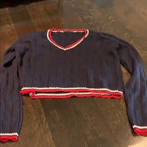 Cropped sweater